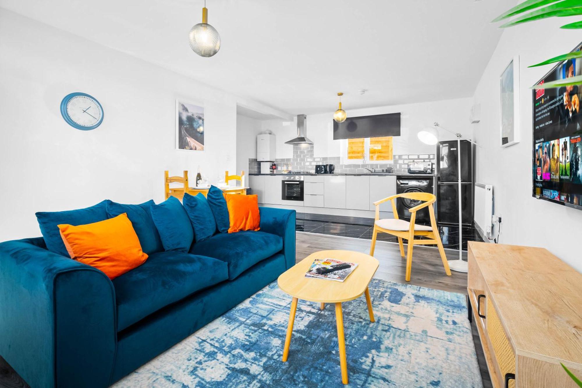 Modern Apartment - Cradley Heath - Top Rated - Netflix - Wifi - 1Mh Smethwick Extérieur photo